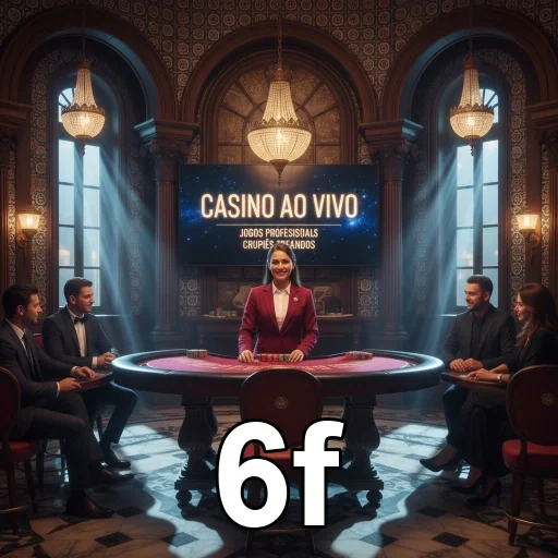 Jogadores e croupier em experiência VIP no '6f'.