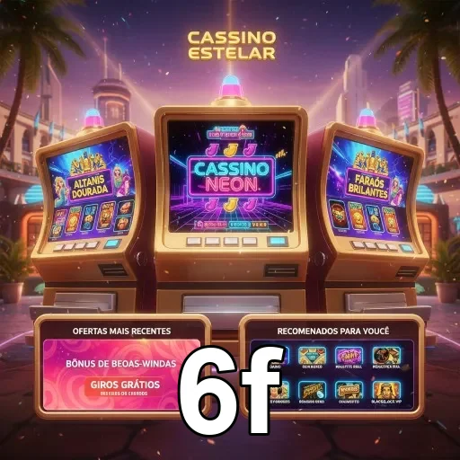 3 máquinas de jogo iluminadas com temas de cassino 6f.