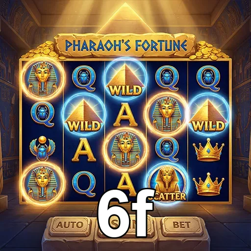 Imagem do jogo Pharaoh's Fortune no site 6f.